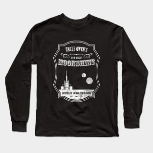 Uncle Owen's Moonshine (distressed) Long Sleeve T-Shirt